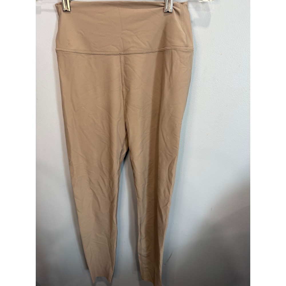 Peloton Womens High Waisted Activewear Leggings Tan Nude Size M RN 150110